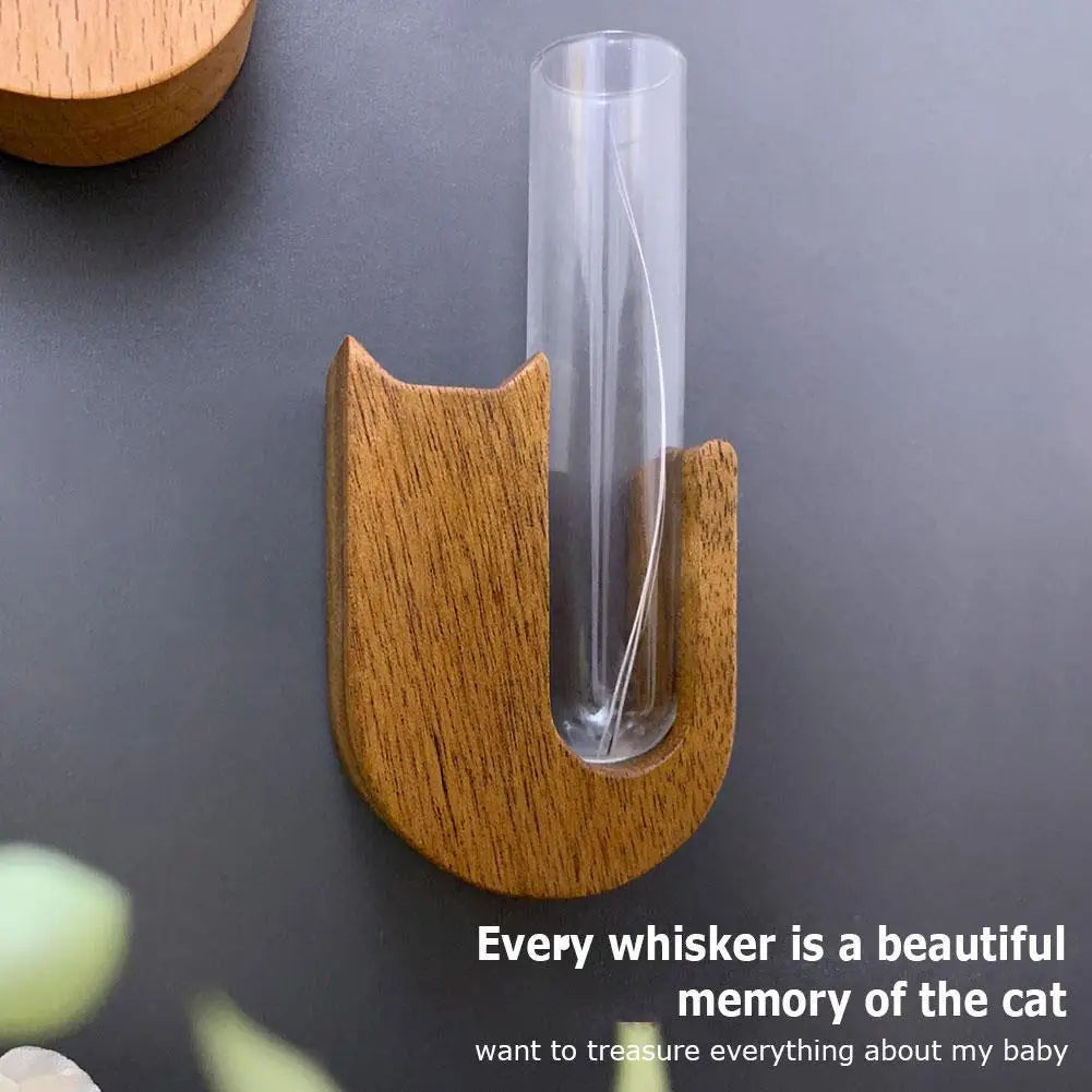 Pet Cat Whisker Vase Fridge Magnet