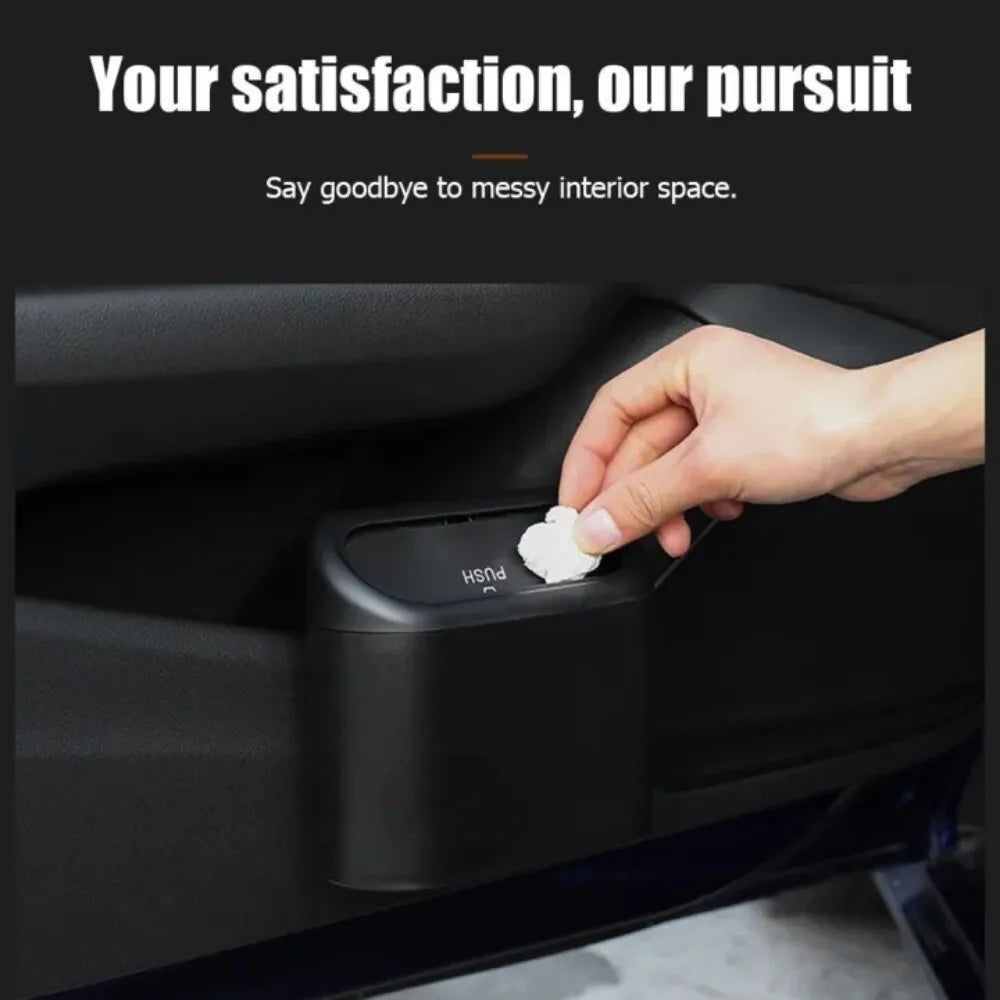 Mini Leak-proof Car Trash Can (Pressing Type)