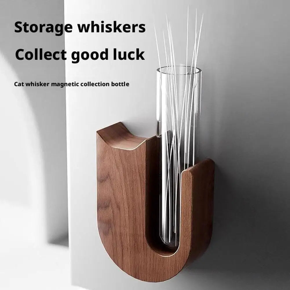 Pet Cat Whisker Vase Fridge Magnet