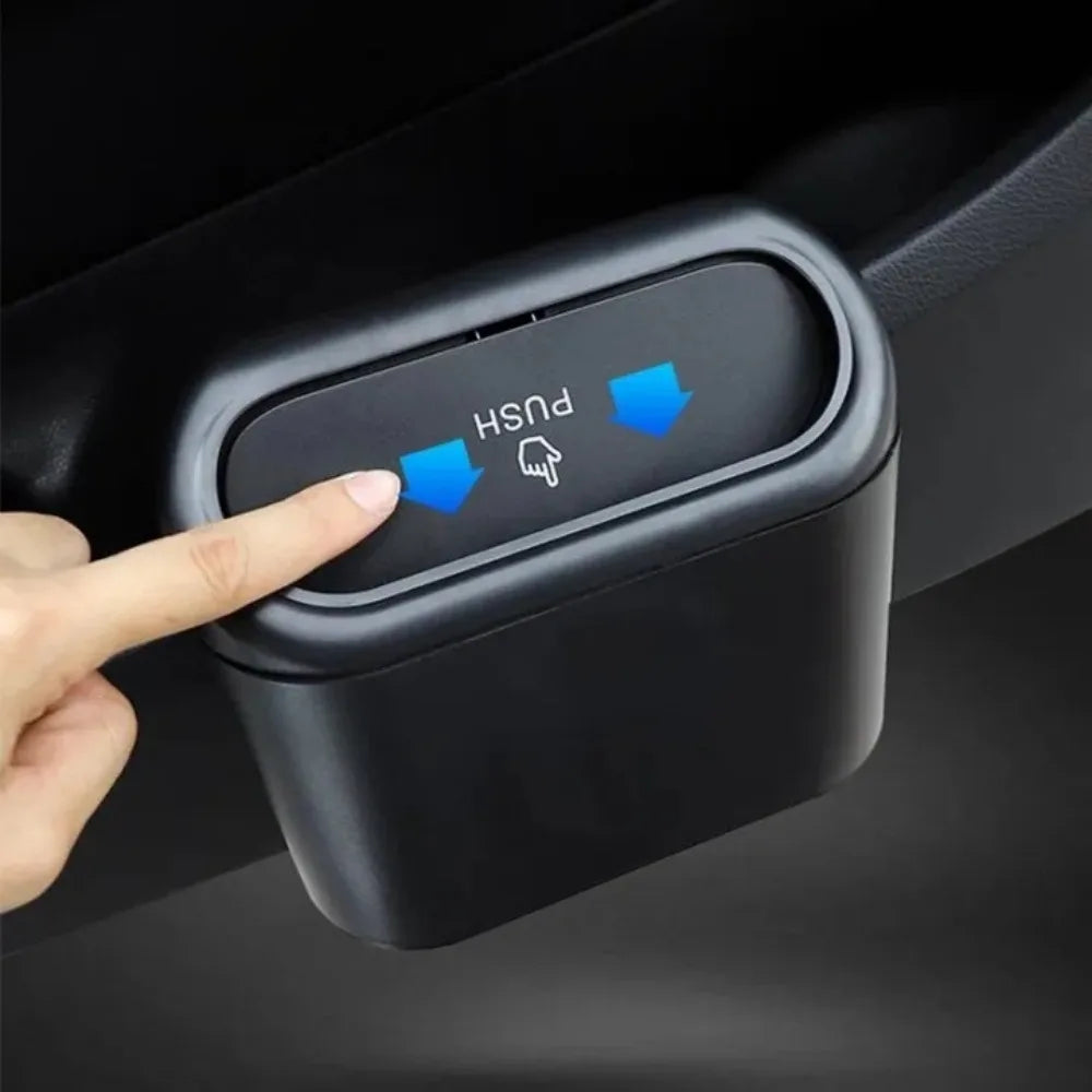 Mini Leak-proof Car Trash Can (Pressing Type)