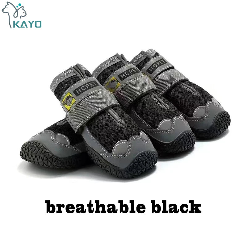 Reflective Waterproof Dog Boots